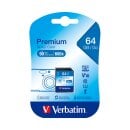 SDXC-Card 64GB, Premium, Class 10, U1, UHS-I