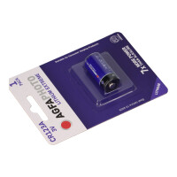 AGFAPHOTO CR123A Lithium Batterie 3V 1300 mAh – Bliste