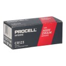100x Procell Intense CR123A Lithiumbatterie 3V 1600mAh