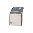 200x Procell CR123A Lithium 3V 1550mAh im 10er Karton