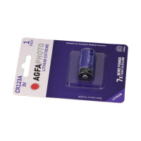 120x AGFAPHOTO CR123A Lithium Batterie 3V 1300 mAh – B