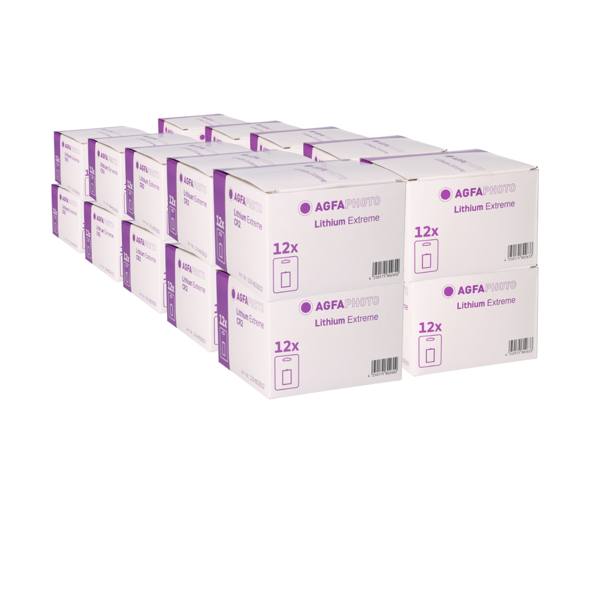 240x AGFAPHOTO CR2 Lithium Batterie 3V 750mAh – 240x 1er Blister