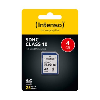 SDHC-Card 4GB, Class 10