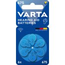 Varta Hearing Aid Batterie 675 PR44...