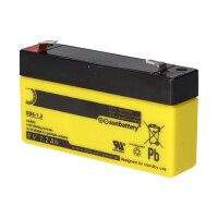 AGM Ersatzakku 6V 1,2Ah für ABUS ACAC00068 WLX Pro Repe