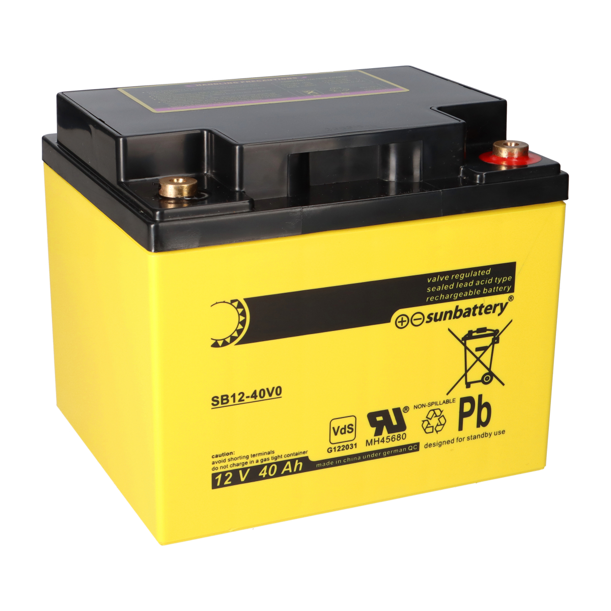 Ersatzakku kompatibel mit ABUS BT2400 12V 40Ah
