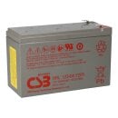 CSB-HRL1234WF2-FR 12V 8,5Ah Akku CSB AGM Bleibatterie