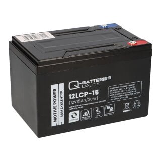 12 Volt Batterie 14 Ah 6-DZM-14 passend für Elektro Fahrzeuge von