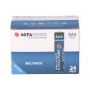 AGFAPHOTO Batterie Alkaline Micro AAA LR03 1.5V 24 Stück