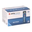 AGFAPHOTO Batterie Alkaline Mignon AA LR06 1.5V 24...