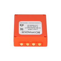 NiMH Akku HBC BA225030 / BA225000 / FuB05AA – 6V 2000m