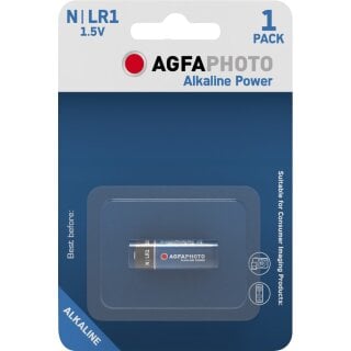 AGFAPHOTO Batterie Alkaline Power LR1 N 1,5V 1er Blister