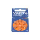 60x Varta Hearing Aid Batterie 13 PR48 Hörgerätebatterie