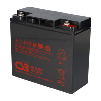 B-Ware CSB GP12200 AGM Bleiakku 12V 20Ah M5-Innengewinde 7