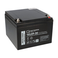Q-Batteries 12LCP-30 12V 30Ah Blei Akku  gallery
