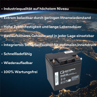B-Ware Q-Batteries 12LCP-30 12 V 30 Ah AGM Deep-Cycle-Akku 3