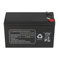 B-Ware Multipower MP7,2-12B AGM Bleiakku 12V 7,2Ah Faston 6,