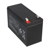 B-Ware Multipower MP7,2-12B AGM Bleiakku 12V 7,2Ah Faston 6,