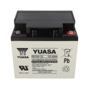 B-Ware Yuasa Blei-Akku REC50-12I Pb 12V 50Ah Zyklenfest, M5 Innengewinde