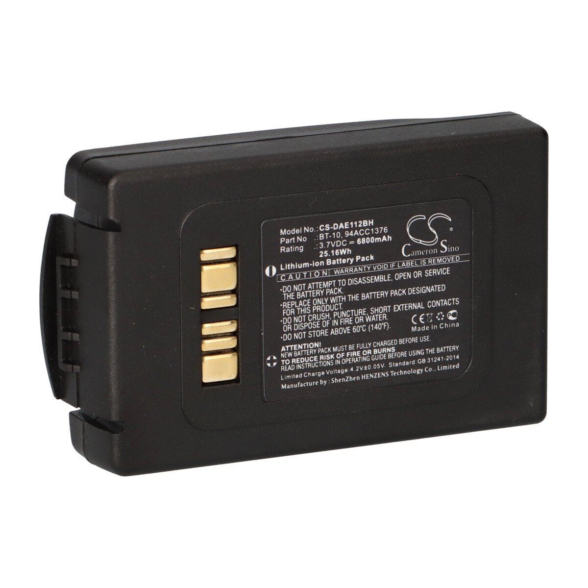 Scanner-Akku 3,7V 6800mAh Li-Ion passend für Datalogic ELF