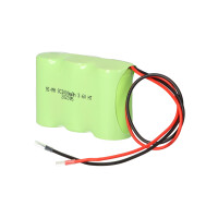 Notleuchtenakku 3,6V 3,0Ah NiMH Reihe – 20 cm Kabel 6
