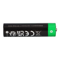 PATONA Premium 18650 Zelle Li-Ion Wiederaufladbare Zelle + U