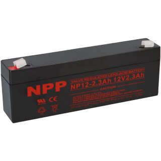 B-Ware NPP Blei-Akku NP12-2.3 12V / 2,3Ah