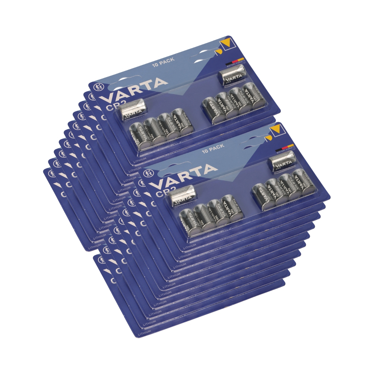 200x CR2 3V Photo Blister Varta Batterie Lithium