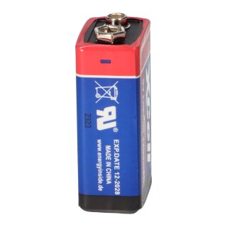 1 Stück Varta 9V-Block Batterie Recharge ACCU 9V Block Spielzeug Rauchmelder 