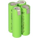 Akkupack F2+ F2 Raute 4,8V 1500mAh HT 20cm Kabel mit...