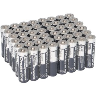 48x MIGNON AA LR6 MN1500 Batterie PANASONIC POWERLINE INDUSTRIAL 3133mAh