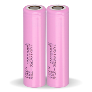 2x Samsung INR18650-35E 3500mAh 3,7V - 18650 Akku