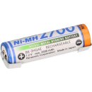 Panasonic AA 2700mAh 1,2V Ni-MH Modellbau Akku mit U-Lötfahne