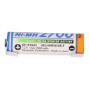 Panasonic AA 2700mAh 1,2V Ni-MH Modellbau Akku mit U-Lötfahne