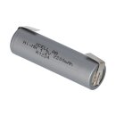 XCell Akku Mignon AA 2200 mAh 1,2V NiMh mit U Lötfahne Flattop Hochstrom