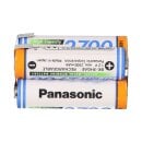 Panasonic Akkupack 4,8V 2700mAh F2x2 Zelle AA HR-3U LF...