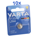 10x Varta Knopfzelle Electronics V 13 GA A76 LR 44...