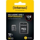 Intenso microSDXC Card 128GB, Performance, Class 10, U1