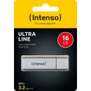 Intenso USB 3.2 Stick 16GB, Ultra Line, silber