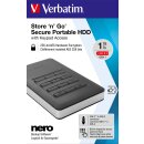 Kein Wert verVerbatim Festplatte 1TB USB 3.1, A-C, 6.35cm...