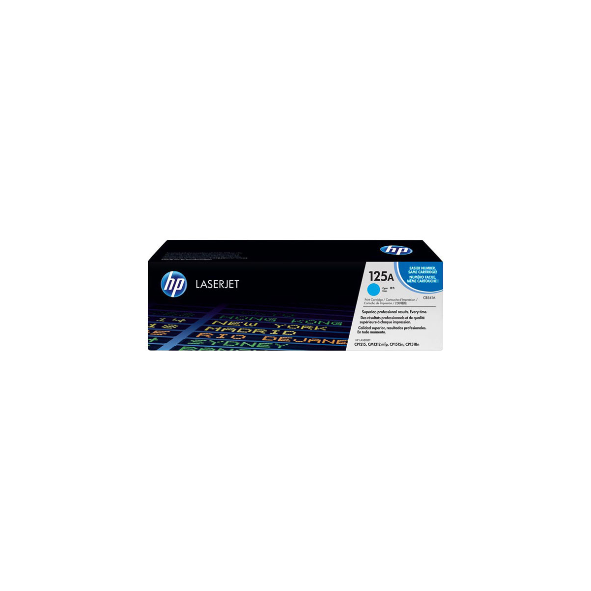 HP Lasertoner CB541A cyan