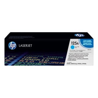 HP Lasertoner CB541A cyan