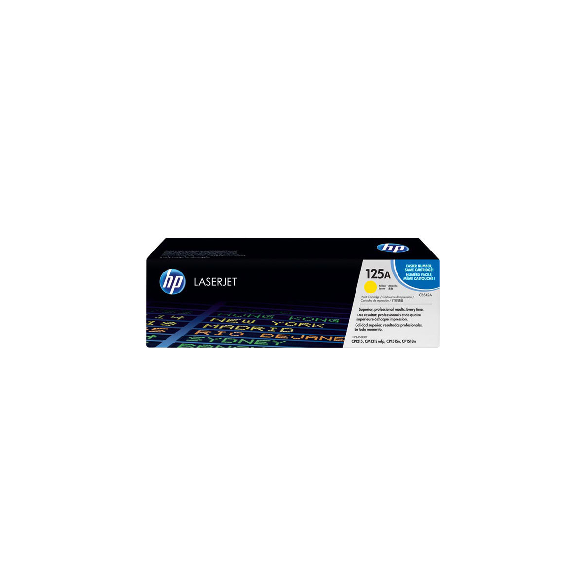 HP Lasertoner CB542A gelb