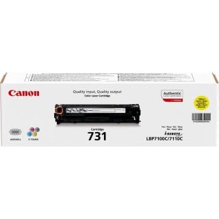 Canon Lasertoner 731 gelb