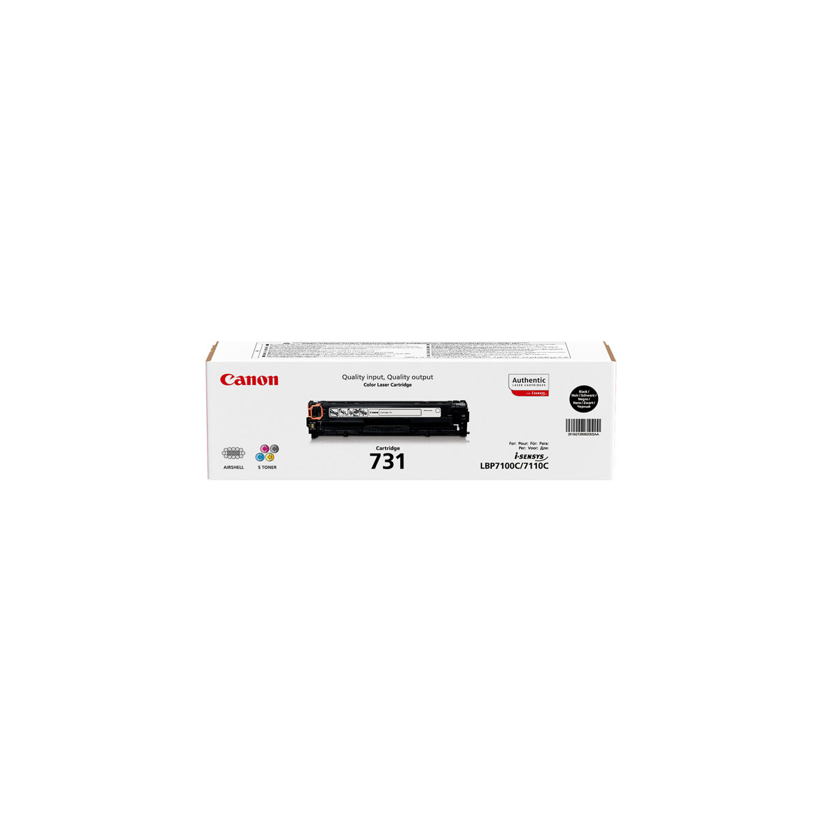 Canon Lasertoner 731 schwarz