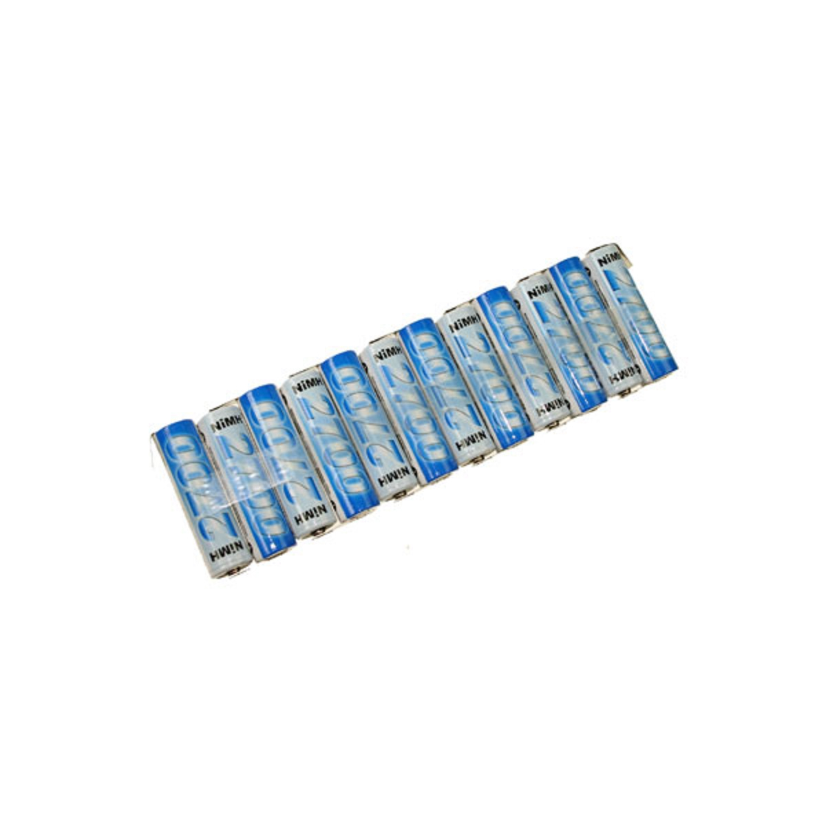 12er Reihe Panasonic 14,4V 2700mAh F1x12 Zelle AA LF Z-Form