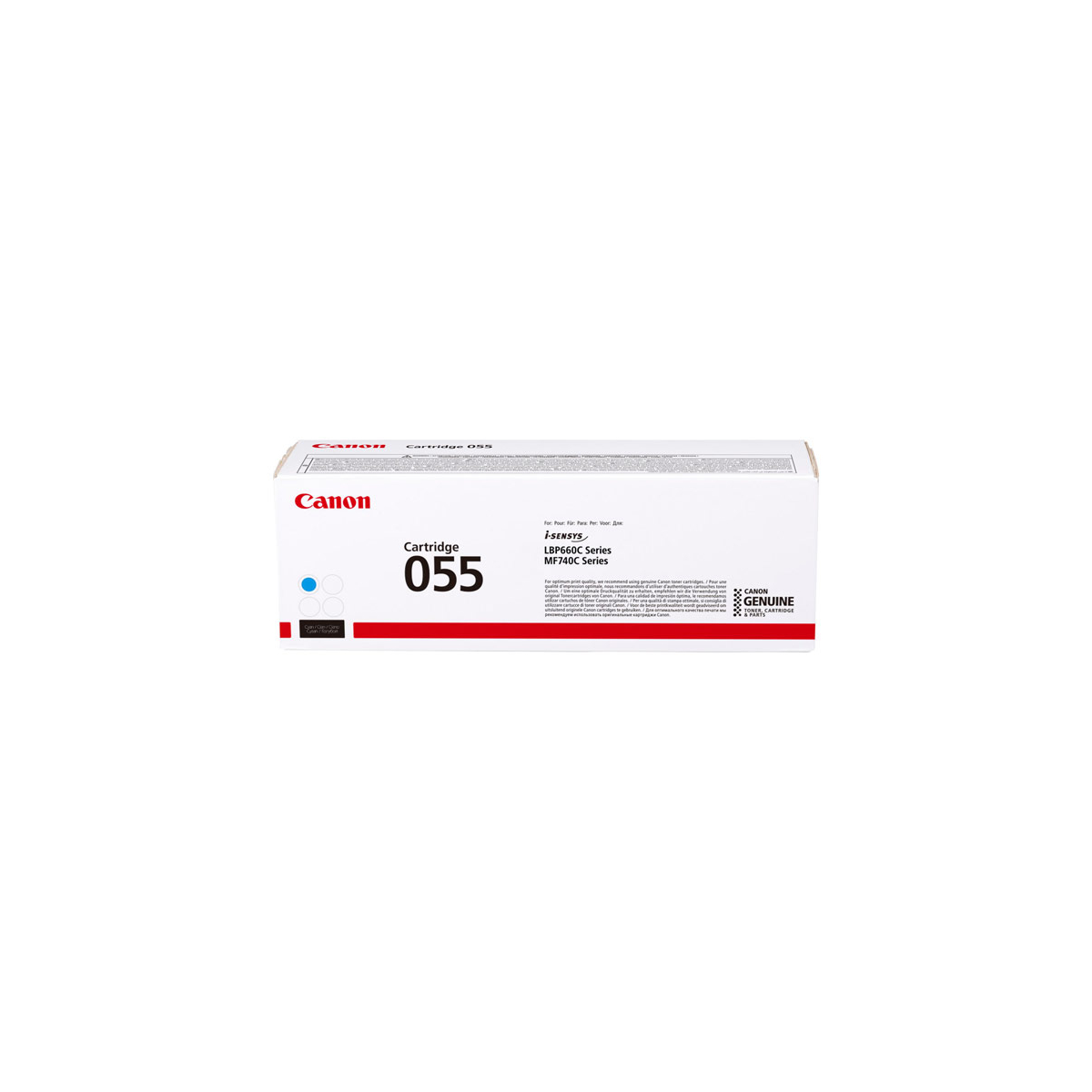 Canon Lasertoner 055 cyan
