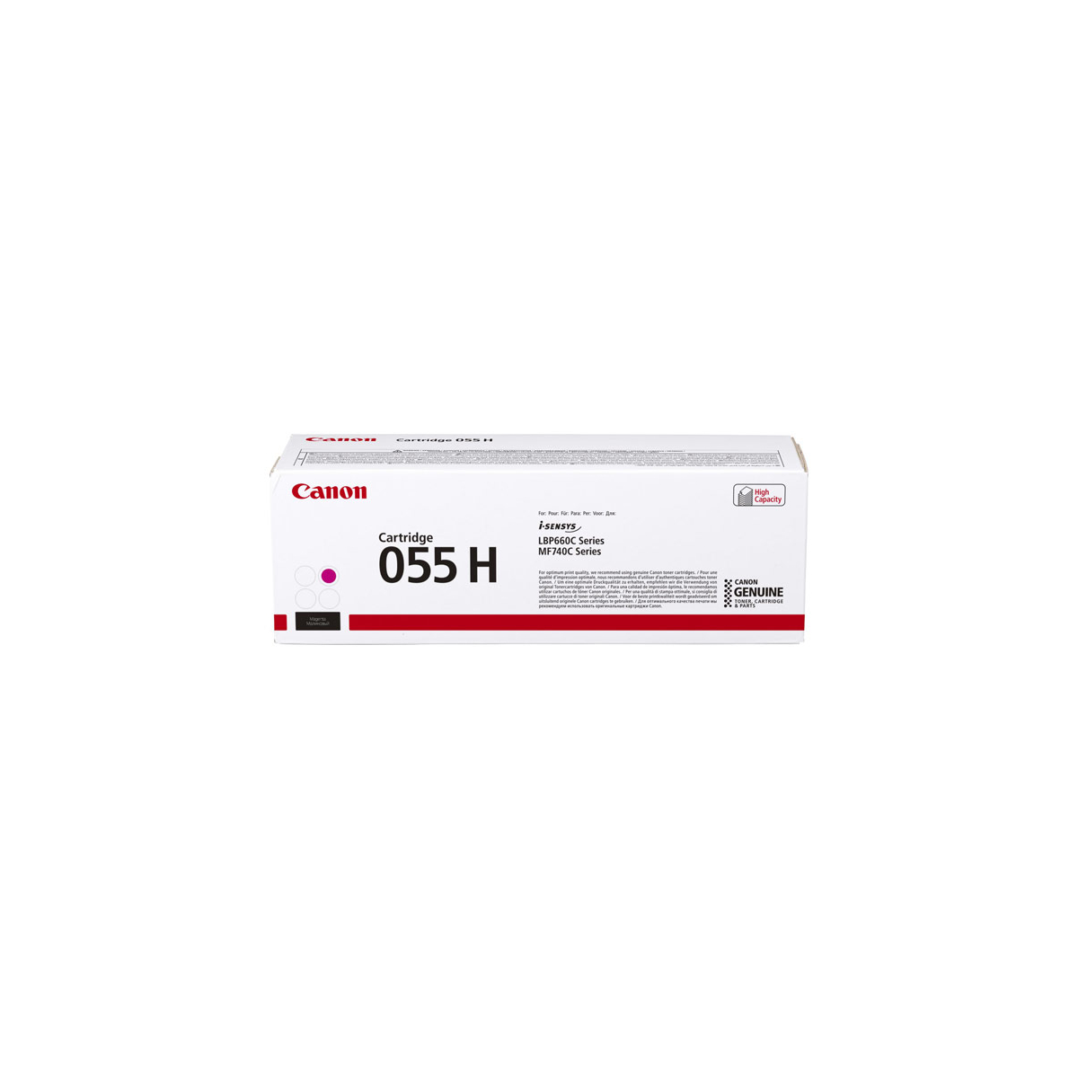 Canon Lasertoner 055H magenta