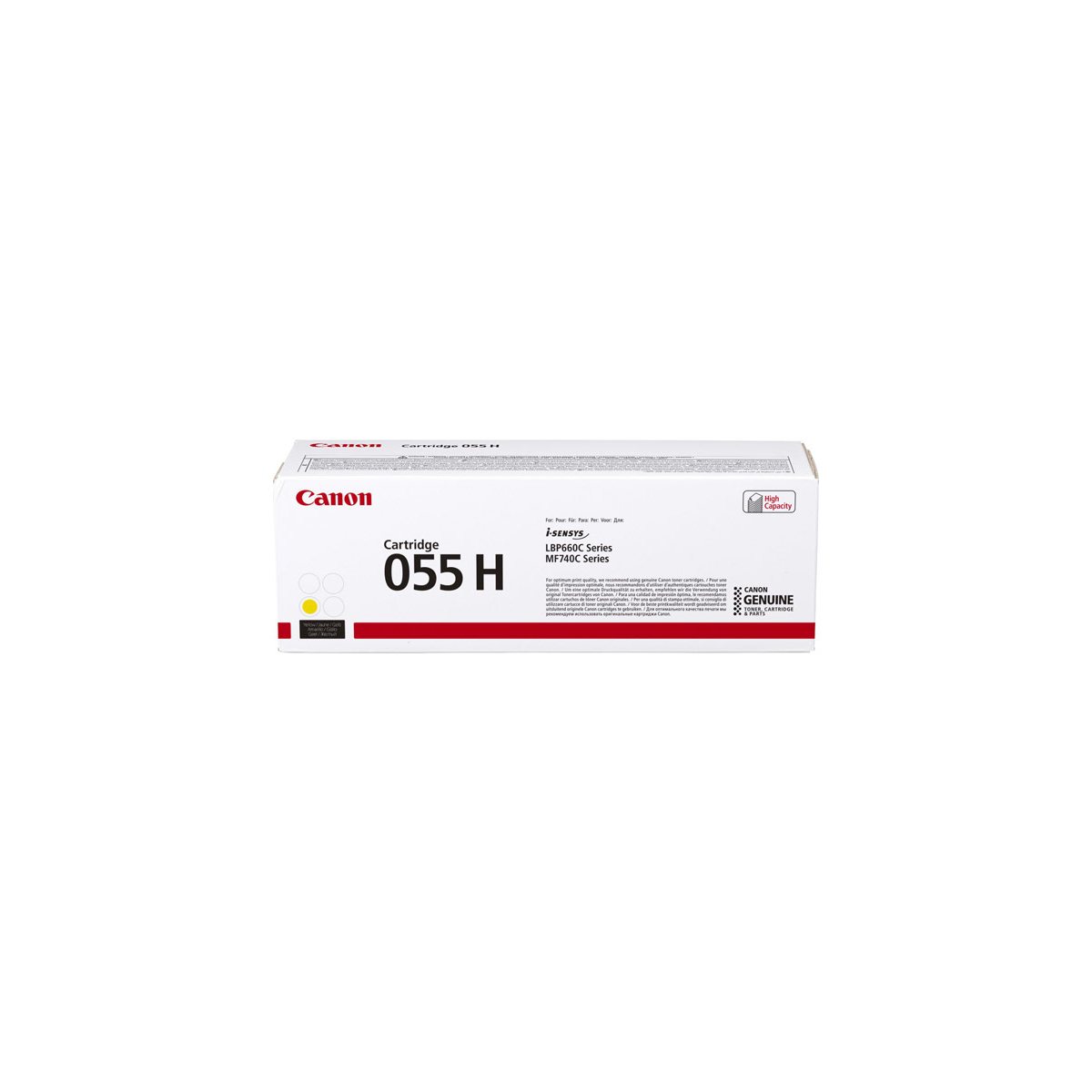 Canon Lasertoner 055H gelb