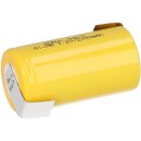 XCell Akku Sub-C 1,2V 2000mAh X2000SCR Hochstrom Z Lötfahne